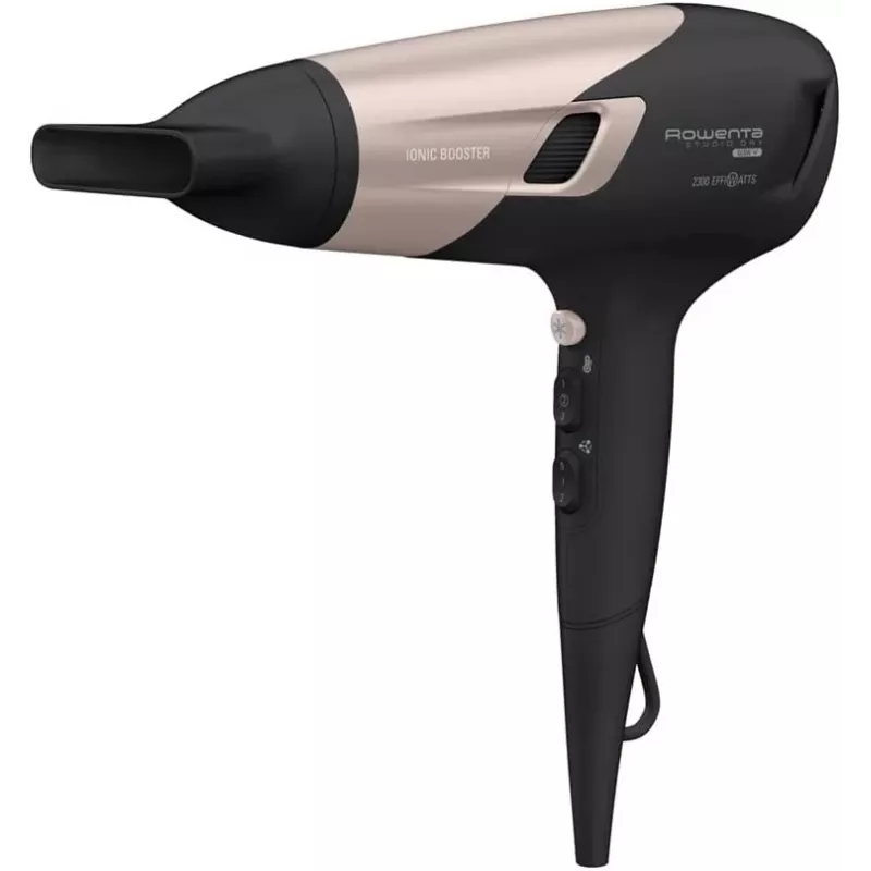 Rowenta fēns Power 2100W Haartrockner, Schwarz/Pink