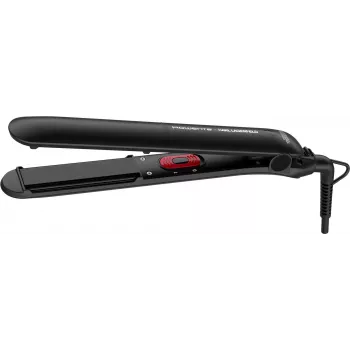Rowenta X Karl Lagerfeld Easyliss SF161L Haarglätter – Keramikplatten, 200°C, Schwarz mit rosa Akzenten