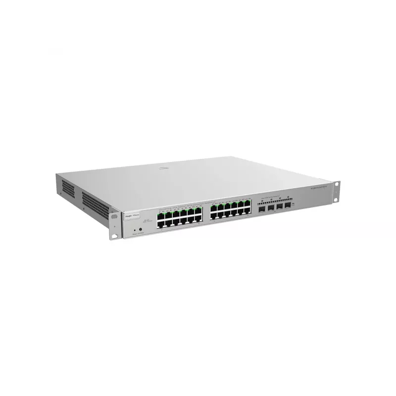 Ruijie Networks RG-NBS5200-24GT4XS-P 24-Port Gigabit Layer-3 Managed PoE+ Switch mit 4 x 10G SFP+ Uplinks