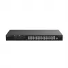Ruijie RG-ES126FGS-LP 24-Port Fast Ethernet PoE+ Switch mit 2 Gigabit-SFP-Uplinks, 370W PoE-Budget, Rackmontage
