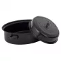 Russell Hobbs BW072151 Emaille-Bratpfanne 38cm mit selbstbastelndem Deckel, Schwarz/Creme