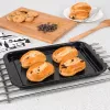Russell Hobbs CW114712EU 36cm Backblech - Kohlenstoffstahl, Antihaft, Rechteckig, Schwarz
