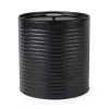 Russell Hobbs RH03269EU7 Ribbed Bread Bin, Black