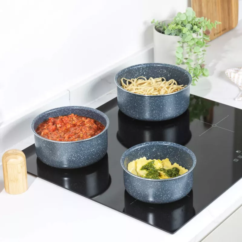 Russell Hobbs RH03294EU7 Nightfall 4-teiliges Smart Clip Topfset