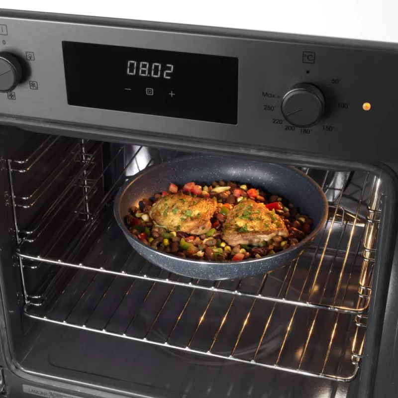 Russell Hobbs RH03296 Nightfall Stone 4-teiliges Smart Clip Pfannen-Set