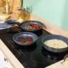Russell Hobbs RH03297 Nightfall Stone 4-teiliges Smart Clip Pfannenset