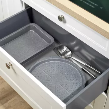 Russell Hobbs RH03756 Metallic Marble 3 Piece Bakeware Set