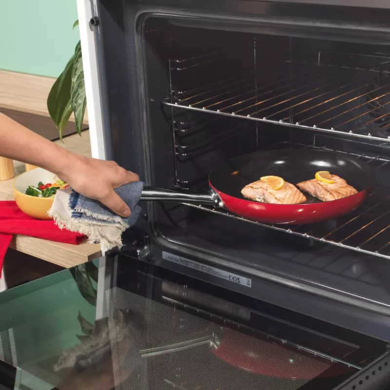 Russell Hobbs RH03804 Riviera 24cm Bratpfanne - Geschmiedetes Aluminium, Keramikverstärkte Antihaftbeschichtung, induktionsgeeignet