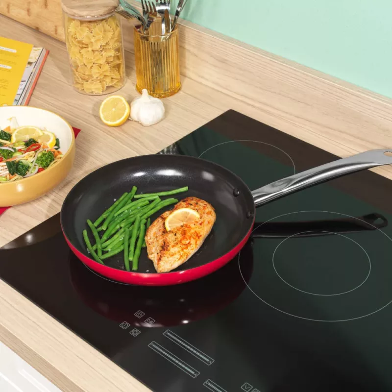 Russell Hobbs RH03804 Riviera 24cm Bratpfanne - Geschmiedetes Aluminium, Keramikverstärkte Antihaftbeschichtung, induktionsgeeignet