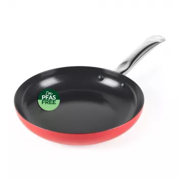 Russell Hobbs RH03804 Riviera 24cm Bratpfanne - Geschmiedetes Aluminium, Keramikverstärkte Antihaftbeschichtung, induktionsgeeignet