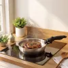 Russell Hobbs RH04033 Edelstahl 4-teiliges Smart Clip Pfannenset