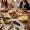 Russell Hobbs RH04033 Edelstahl 4-teiliges Smart Clip Pfannenset
