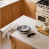 Russell Hobbs RH04033 Edelstahl 4-teiliges Smart Clip Pfannenset
