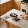 Russell Hobbs RH04034 Edelstahl 4-teiliges Smart Clip Kochtopf-Set