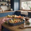 Russell Hobbs RH04097 Nightfall Stone Bräter mit Rost - Grau, Kohlenstoffstahl, 38 cm