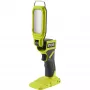 RYOBI 18V ONE+ Akku-LED-Projektarbeitsleuchte (Werkzeug ohne Akku) - 2500 Lumen, 360° drehbarer Kopf, USB-Ladeanschluss, IP54