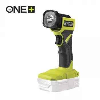 RYOBI 18V ONE+ LED-Taschenlampe 130 Lumen mit 160° schwenkbarem Kopf (nur Gerät)