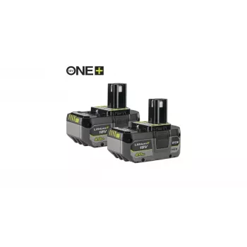 RYOBI 2x 4,0Ah Lithium+ 18V ONE+ Akku-Pack RB1840X2