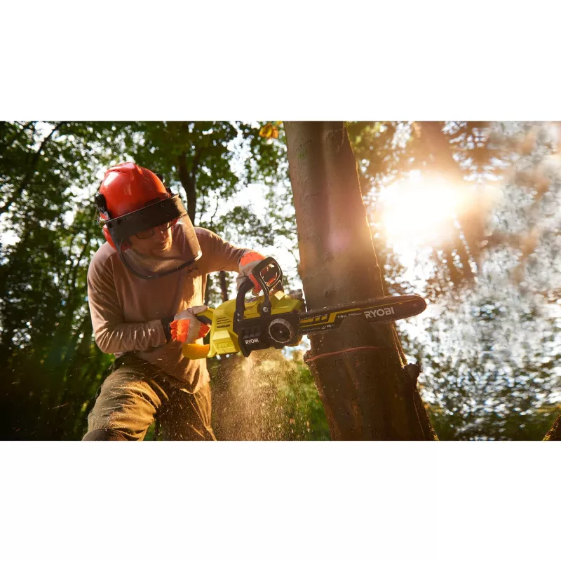 RYOBI MAX POWER Akku-Kettensäge RY36CSX35A-0, 36 V (Grün/Schwarz, Gerät nur)