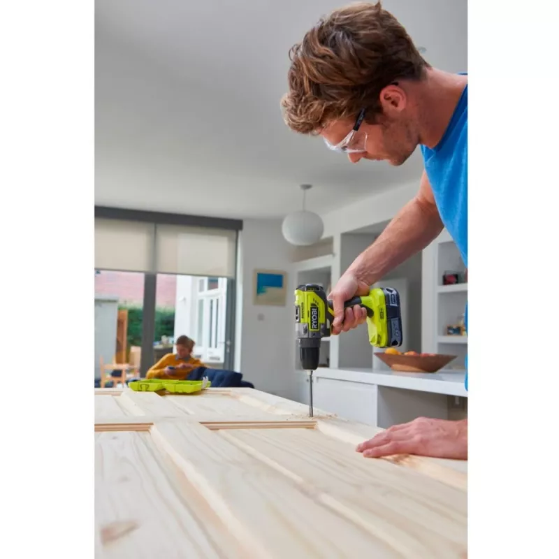 RYOBI ONE+ 18V Akku-Schlagbohrschrauber R18PD5-220S, 2x 2,0Ah Li-Ion Akkus