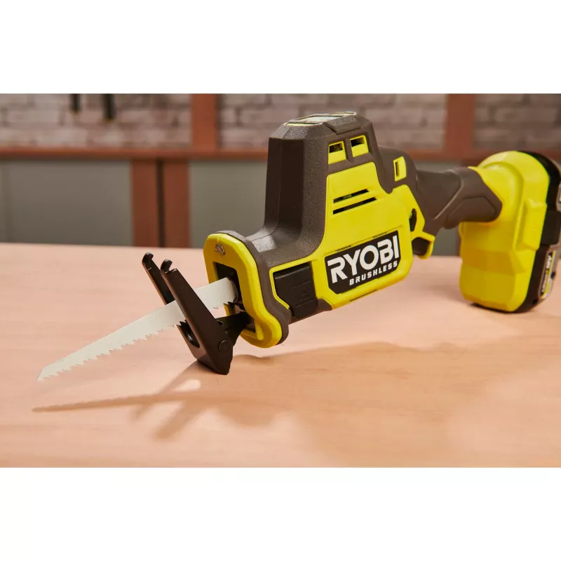 RYOBI ONE+ Bürstenlose Säbelsäge RRS18CBL-0, 18V (Grün/Schwarz, Gerät ohne Akku)