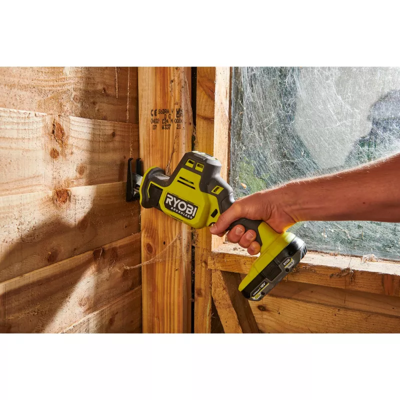 RYOBI ONE+ Bürstenlose Säbelsäge RRS18CBL-0, 18V (Grün/Schwarz, Gerät ohne Akku)