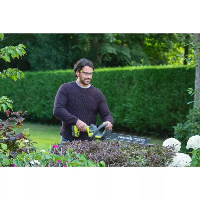 RYOBI ONE+ Akku-Heckenschere RY18HT45A-0, 18 V (Grün/Schwarz, Gerät nur)