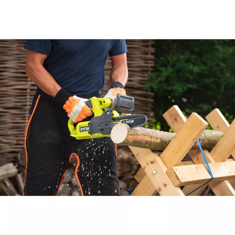 Ryobi ONE+ RY18CS20A-0 18V Akku-Kettensäge 20cm Schienenlänge (Gerät ohne Akku)