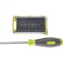 RYOBI Schraubendreher RSD17PCS, mit 17-teiligem Bit-Set (Grün/Grau)