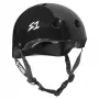 S-One V2 Mega Lifer Helm XL Schwarz Glänzend