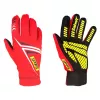 Sabelt G34 Sim Racing Handschuhe, Touchscreen-kompatibel, Silikonhandfläche, 224-230 mm Umfang - Rot, M