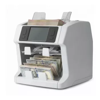 Safescan 2995-SC Banknotenzähler 2 Schächte 7-fach Prüfung