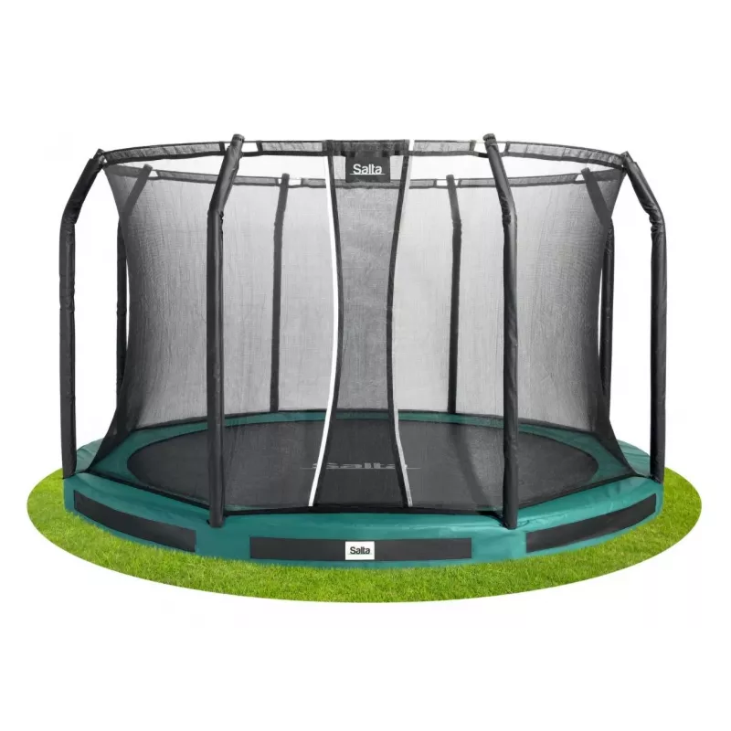 SALTA Premium Ground Combo Trampolin 427 cm Grün