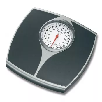 Salter 148 BFEU12 Mechanische Waage - Weiß, 130 kg Kapazität, Analoges Zifferblatt