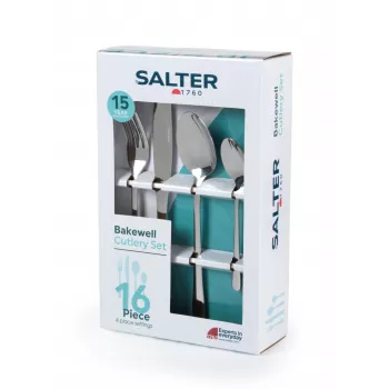 Salter BW065272EU7 Bakewell 16-teiliges Besteckset