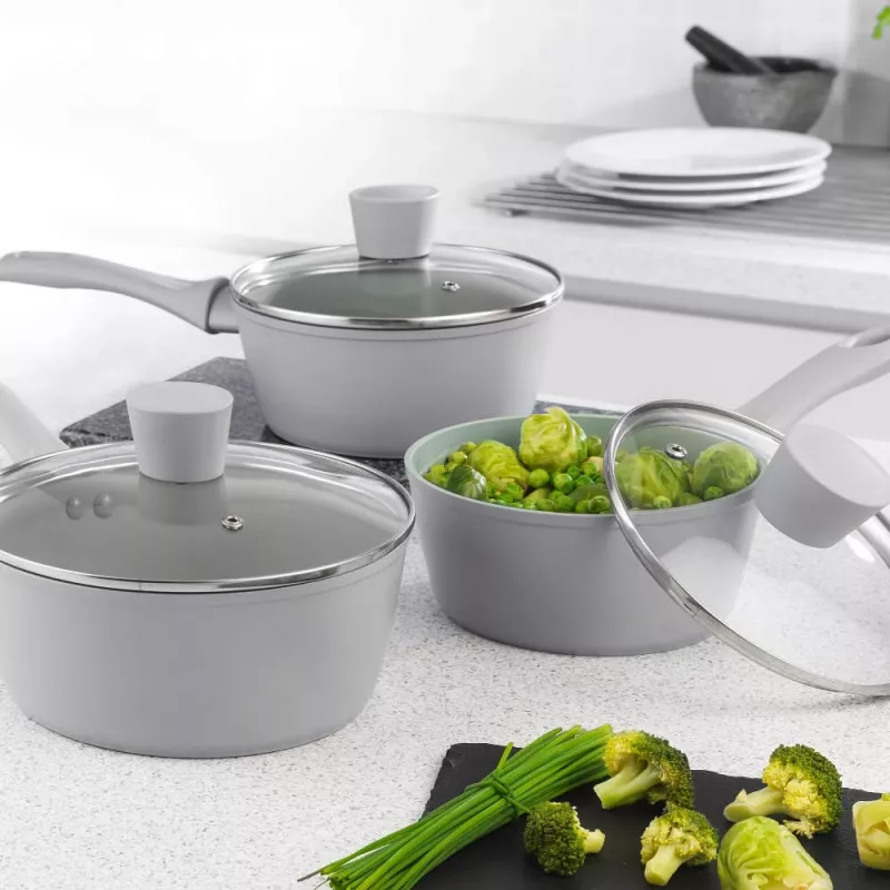 Salter BW092831EU7 Earth 3-teiliger Topfset (16/18/20 cm)