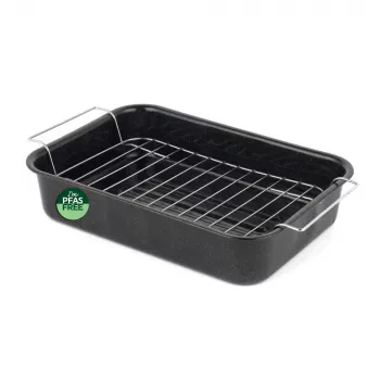 Salter BW128142EU7 34 cm Bratpfanne mit Rost