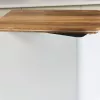 Salter BW128991W Toronto Brotkasten, Weiß/Holz