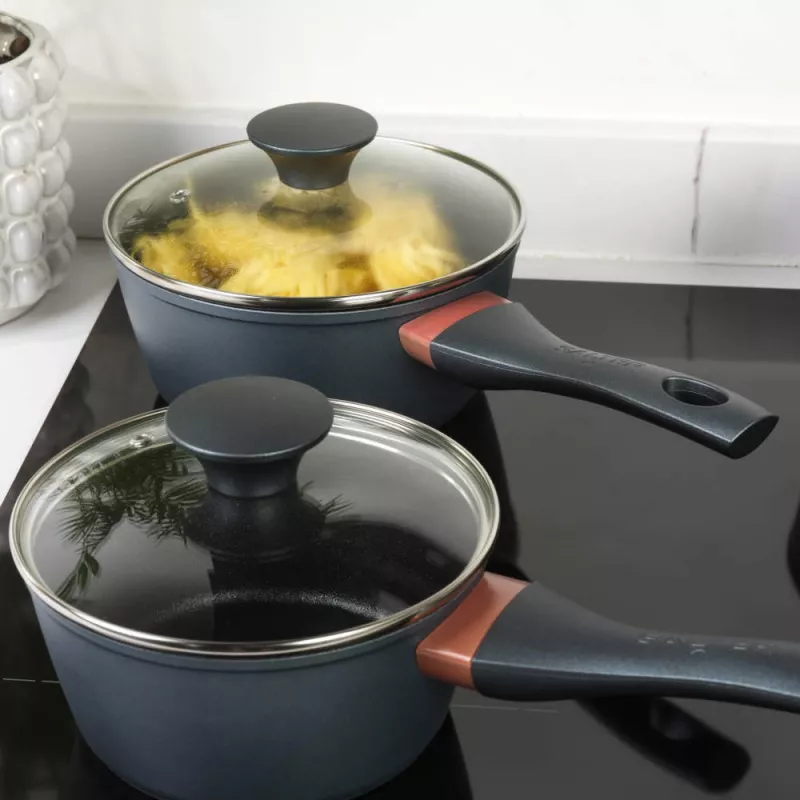 Salter BW13591DU Megastone Excellence 3-teiliger Topf-Set