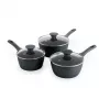 Salter BW13591DU Megastone Excellence 3-teiliger Topf-Set