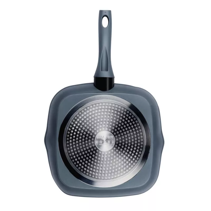 Salter BW13594DU Megastone Excellence 28cm Grillpfanne, Grau