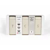 Salter BW13729OEU7 Pebble 3-teiliges Vorratsdosen-Set Stone, Beige