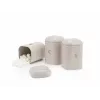 Salter BW13729OEU7 Pebble 3-teiliges Vorratsdosen-Set Stone, Beige