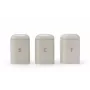 Salter BW13729OEU7 Pebble 3-teiliges Vorratsdosen-Set Stone, Beige