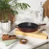 Salter BW13773R Gusseisen-Bratpfanne 26 cm, rot