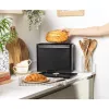 Salter BW14372 Alchemy 4-teiliges Arbeitsplatten-Set, Schwarz