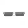 Salter BW14466 Essentials 2er-Set rechteckige tiefe Backformen