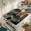 Salter BW14714 Alto 24cm Bratpfanne – Geschmiedetes Aluminium, PFOA-freie Antihaftbeschichtung, induktionsgeeignet, Anthrazitgrau