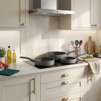 Salter BW14715 Alto 28cm Bratpfanne – Geschmiedetes Aluminium, Antihaft, Induktionsgeeignet, Ofenfest