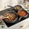 Salter BW14715 Alto 28cm Bratpfanne – Geschmiedetes Aluminium, Antihaft, Induktionsgeeignet, Ofenfest